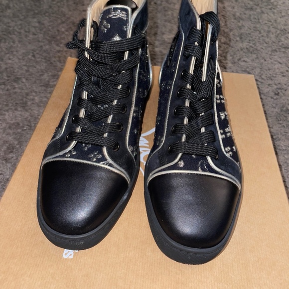 Black and Silver Louboutin